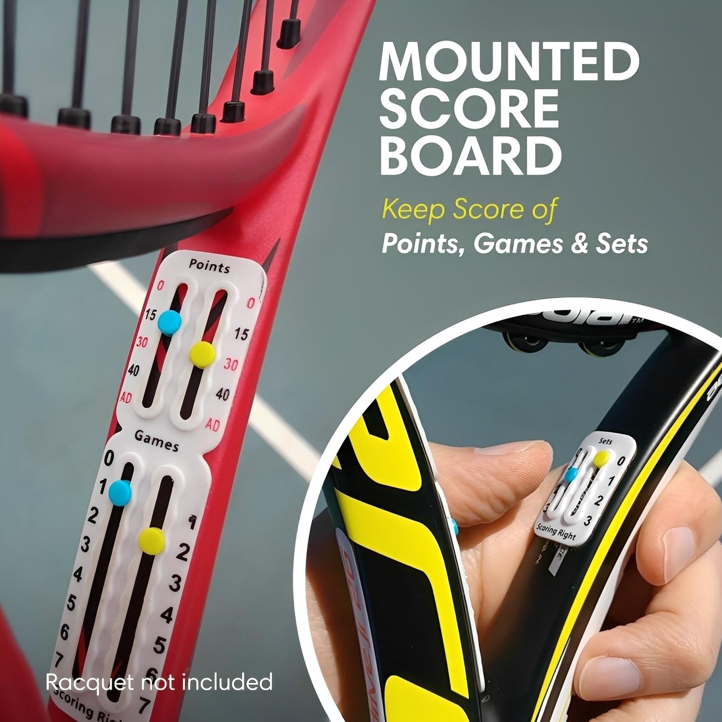 Tennis Score Keeper Scoring Right