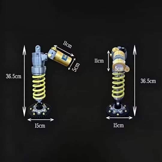 🔥Inspired Suspension Shock Absorber Lamp - Adjustable LED Light for Gamers & Car Enthusiasts(⏰Free Shipping)