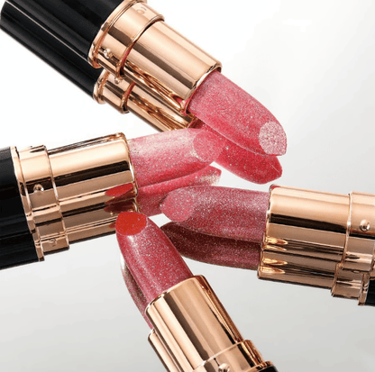 💖Diamond Lip Gloss Glitter Lipstick Vattentätt