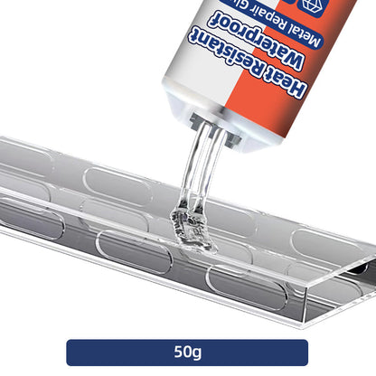 Värmebeständigt vattentätt metallreparationslim