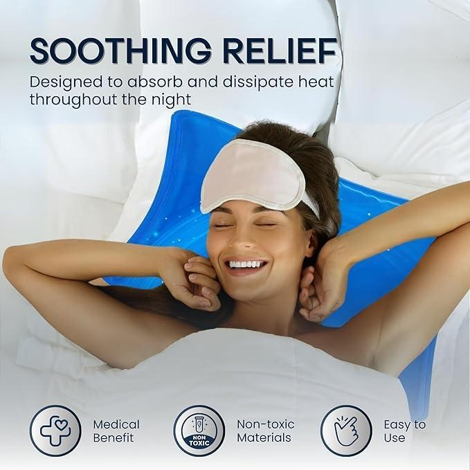 ❄️Cooling Gel Pillow Mat for Sleeping