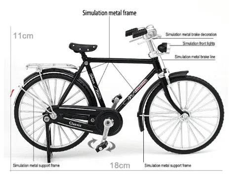 🚲DIY Alloy Bicycle Model: Hand-Assembled – A Fun, Hands-On Collectable