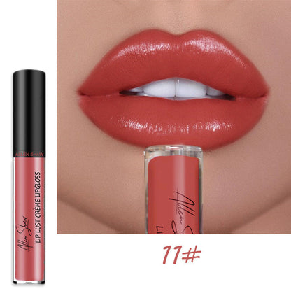 🔥Hot Sale- Köp 2 få 1 gratis🔥12 Color Cream Texture Lipstick Waterproof