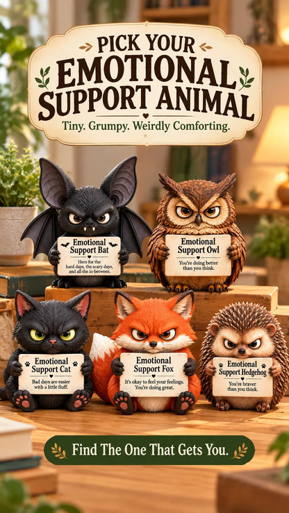 🐾Emotional Support Animals (5 Grumpy Styles)
