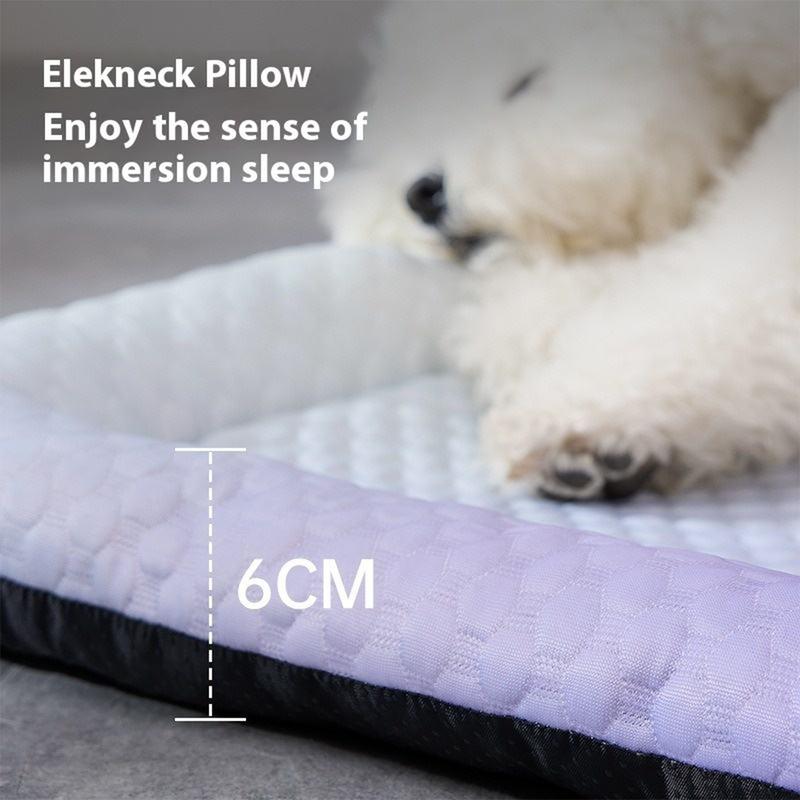 🧊Ice Silk Pet Cooling Mat – Breathable Summer Cooling Bed for Dogs & Cats