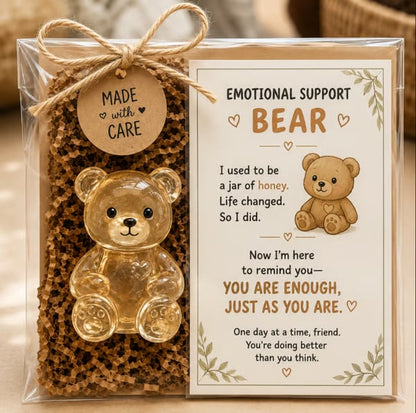 💌 Emotional Support Animal – Meaningful Encouragement Keepsake with Message Card & Gift-Ready Packaging ✨