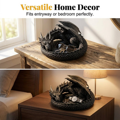 🐉Dragon Guardian 3D Printed Jewelry Tray - The Dragon’s Treasure!