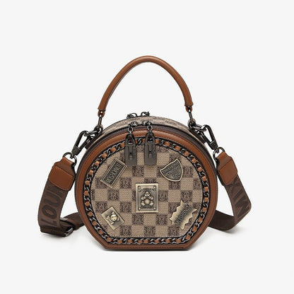 Fashion läder Björnväska