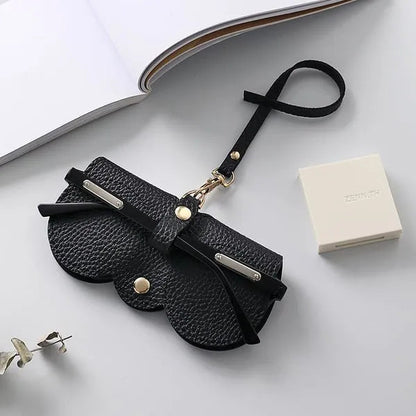 Soft PU leather glasses case 👓️