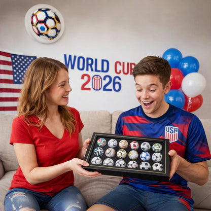 🏆 Handcrafted Mini Soccer Ball Collection (1970–2026) – 2026 World Cup Sale🔥