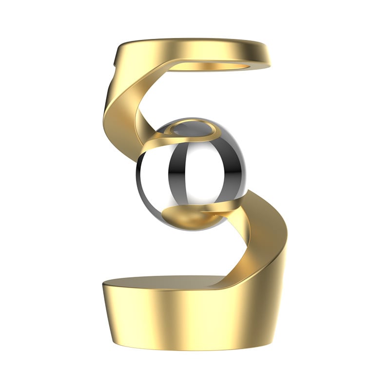 Kinetisk skrivbordsleksak som trotsar gravitationen