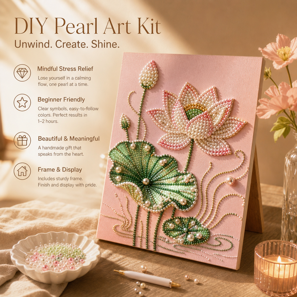 🎨 DIY Pearl Art Kit✨