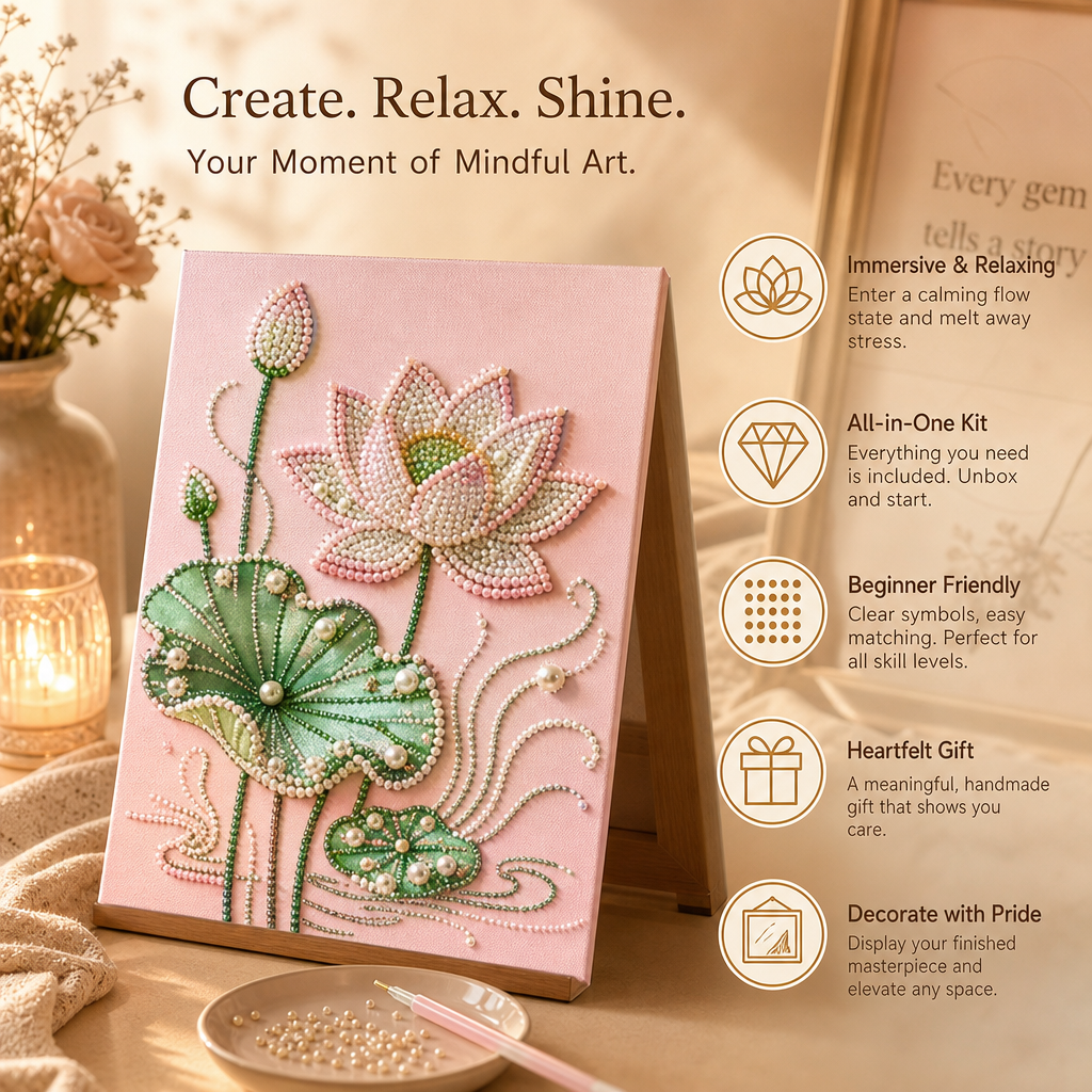 🎨 DIY Pearl Art Kit✨