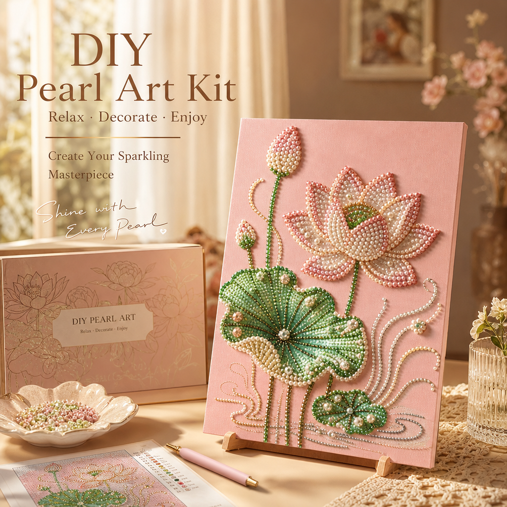 🎨 DIY Pearl Art Kit✨