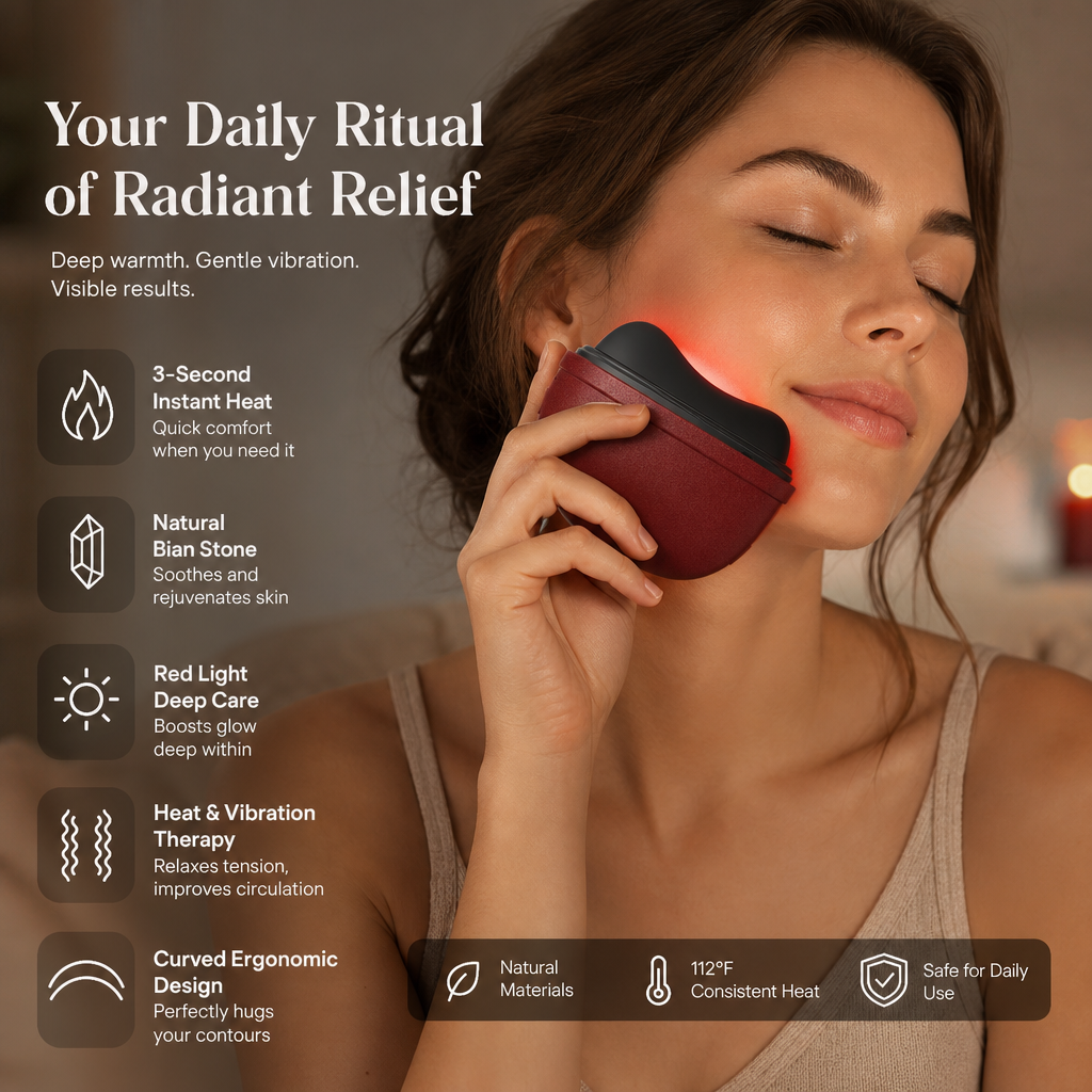 💆‍♀️Electric Gua Sha Massager Facial Lifting & Rechargeable Massage Tool ✨