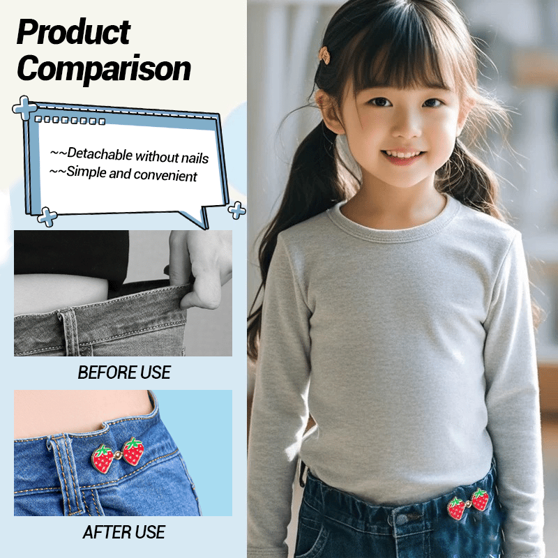 Byxmidjestramning Justerbart midjespänne/Adjustable waist buckle