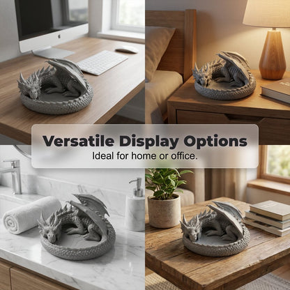 🐉Dragon Guardian 3D Printed Jewelry Tray - The Dragon’s Treasure!