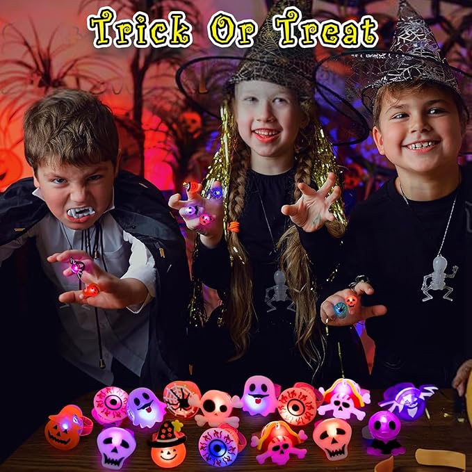 💍🎃LED Light Halloween Glowing Ring👻