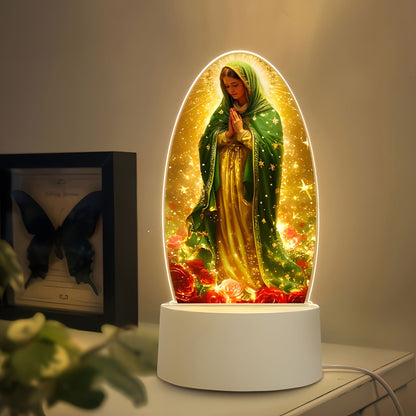 🕯️Our Lady of Guadalupe Acrylic Night Light