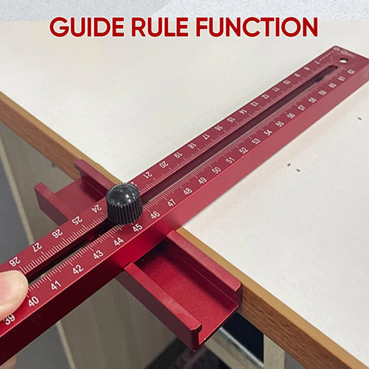 🔧3-in-1 Router Milling Groove Bracket – Adjustable, Inch/cm Scales, Modular Design 🛠️