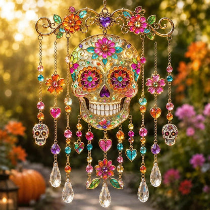 ✨🎃Cast Rainbow Light with Gothic Halloween Wind Chimes!