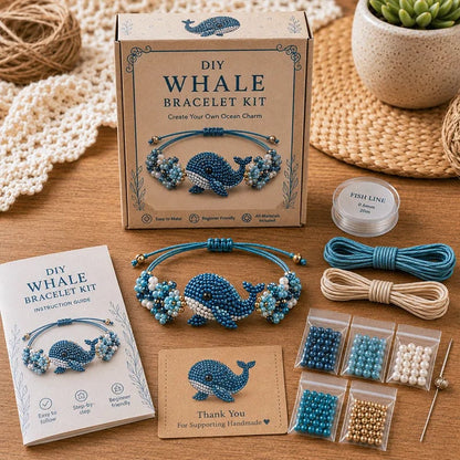 🐙DIY Beaded Bracelet Making Kit🔥