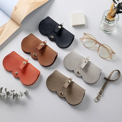 Soft PU leather glasses case 👓️