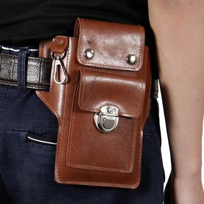Men's Magnetic Double-Fastening Waterproof Waist Bag