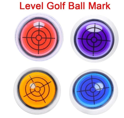 🔥(Golftrainer) Golfbollsmarkör Rund keps Clip Mark med vattenpassfunktion