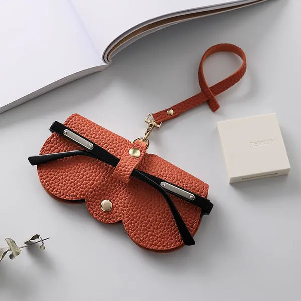 Soft PU leather glasses case 👓️