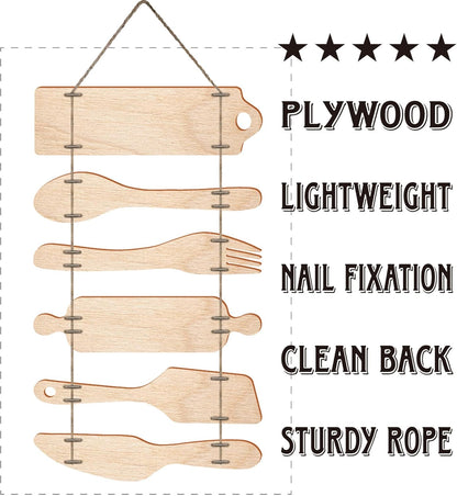 🔥  Wooden Kitchen Wall Decor