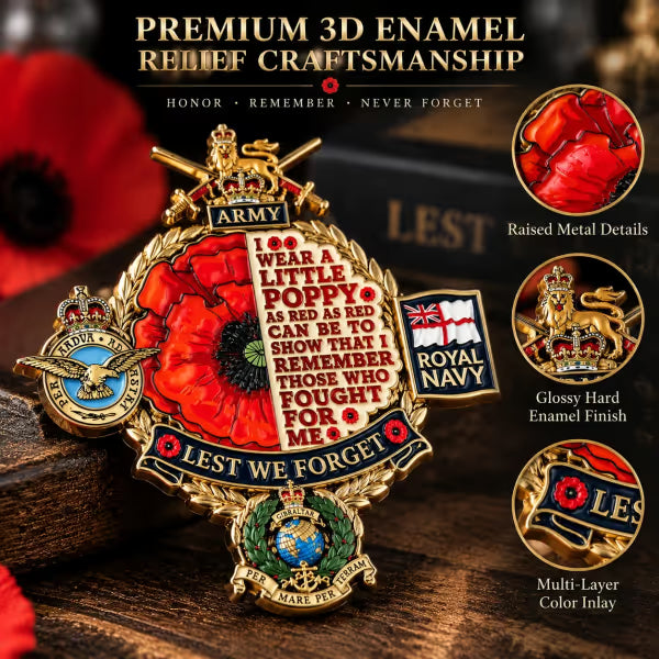 Premium 3D enamel craftsmanship
