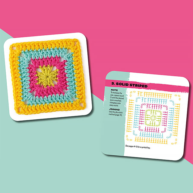 🎁 Granny Square Crochet Card Set[50 Unique Designs]🧵