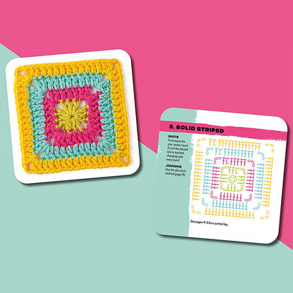 🎁 Granny Square Crochet Card Set[50 Unique Designs]🧵