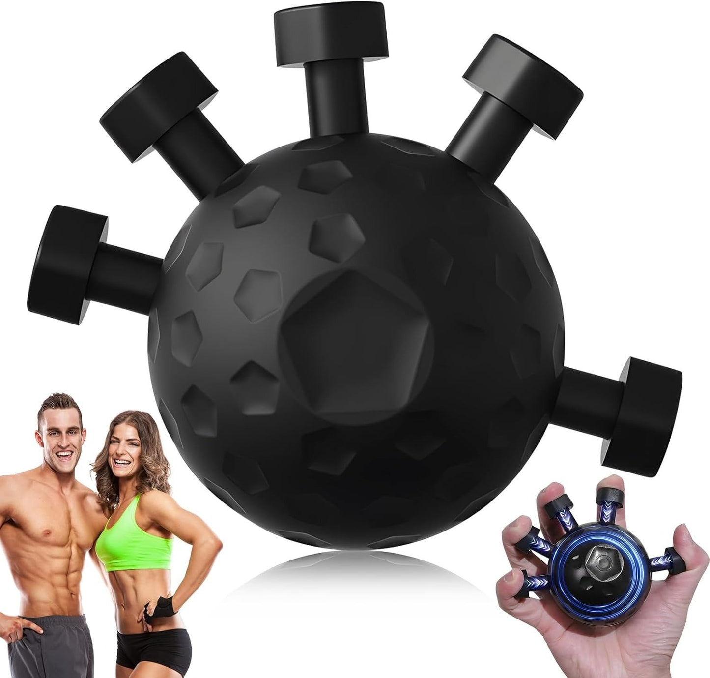 New Hand Grip Strengthener Finger Exerciser Gripper Tool