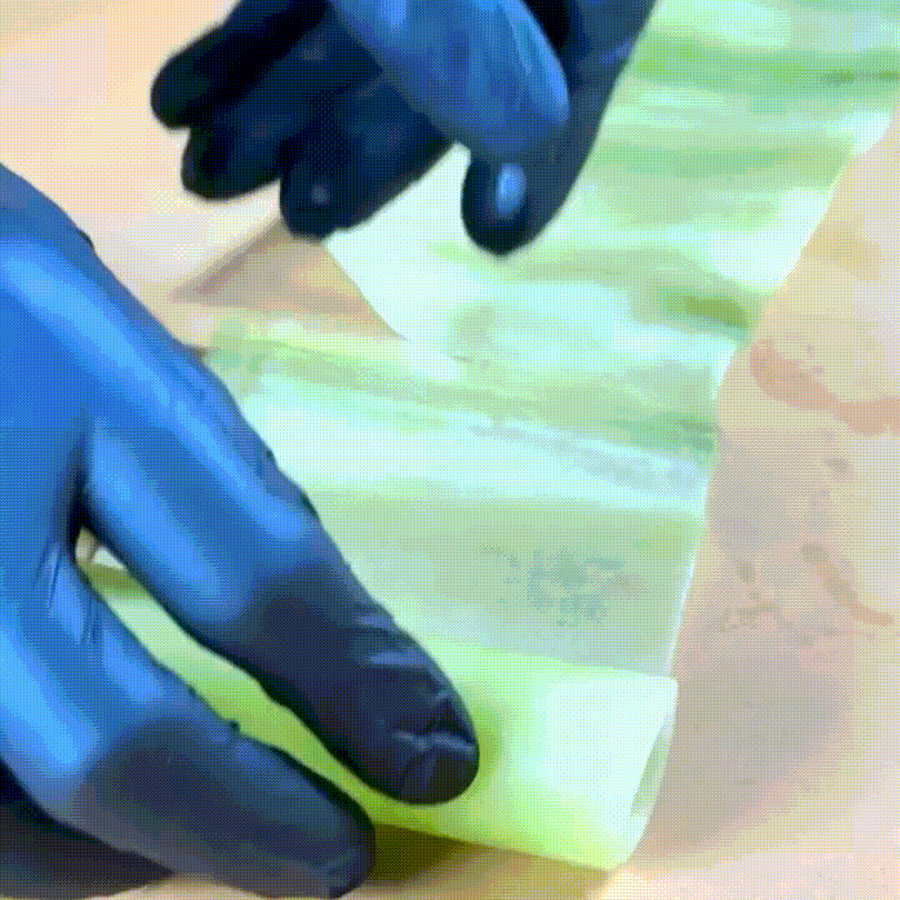 Ultratunt snittningshjälpmedel