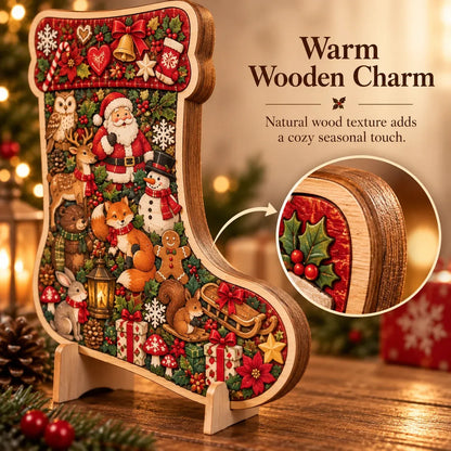 🎄Christmas Wooden Puzzle with Stand | 9 Festive Designs to Build & Display 🧩