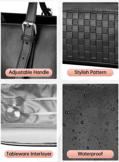 3 i 1 lunchväska för kvinnor