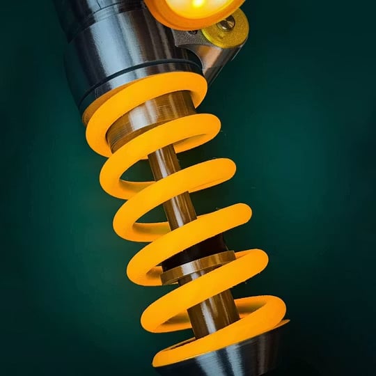 🔥Inspired Suspension Shock Absorber Lamp - Adjustable LED Light for Gamers & Car Enthusiasts(⏰Free Shipping)