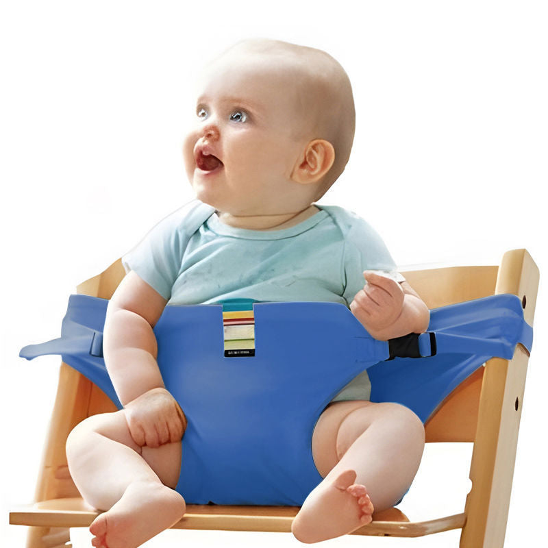 Baby High Chair Seat Belts - Portable Dining Straps Holder