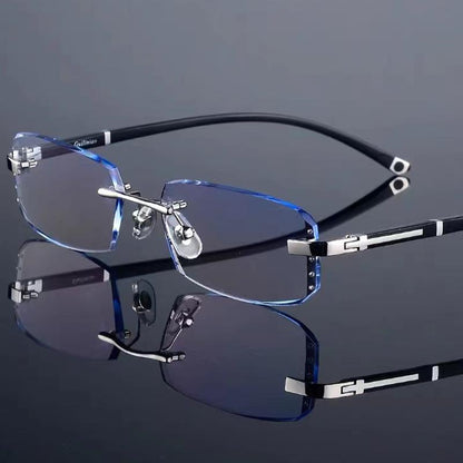 🔥Buy one pair, get one free🔥Stylish reading glasses with autofocus｜Blue light filter · All-day comfort and crystal-clear vision