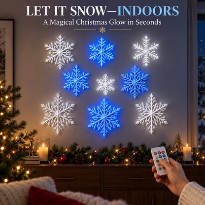 ❄️ LED Snowflake Wall Lights ✨
