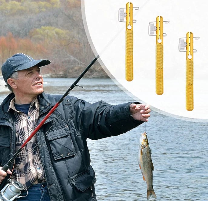 Fishing Line Knotter Hook Needle🎣