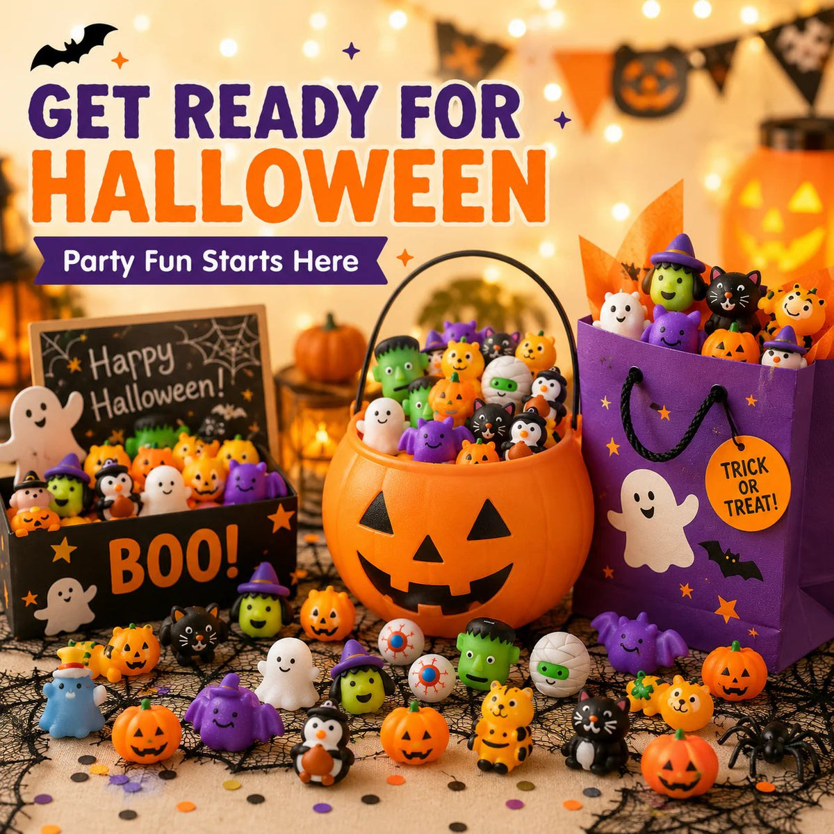 🎃Halloween Mochi Squishy Toys