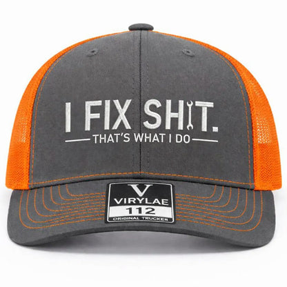 🔥LAST DAY 49% OFF-🛠️ I Fix Shit Trucker Hat – Funny Mechanic & Fixer Cap