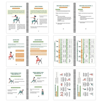 The complete guide to chair yoga for seniors over 60: 40+ simple, low-impact exercises to restore strength, mobility, balance and lose weight