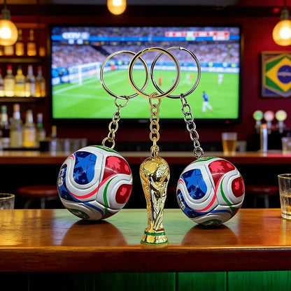 2026 FIFA World Cup USA-MEX-CAN Keychain: Carry the Spirit of the Game Everywhere ✨