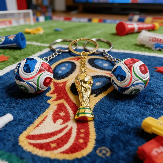 🏆2026 FIFA World Cup USA-MEX-CAN Keychain: Carry the Spirit of the Game Everywhere ✨