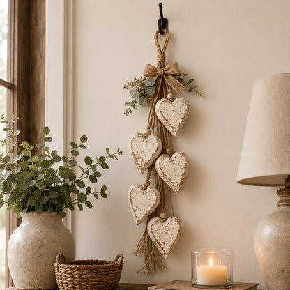 🍂🤎Wall decoration: Heart to hang up