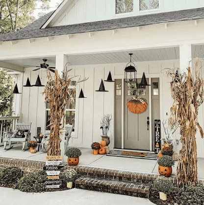 🔥 🍁Handgjord höstpumpakrans